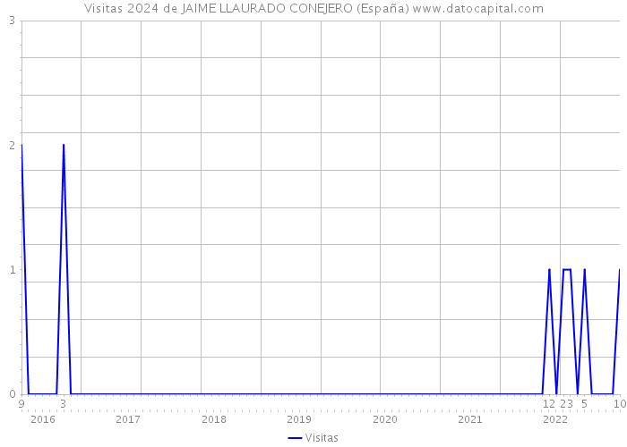 Visitas 2024 de JAIME LLAURADO CONEJERO (España) 