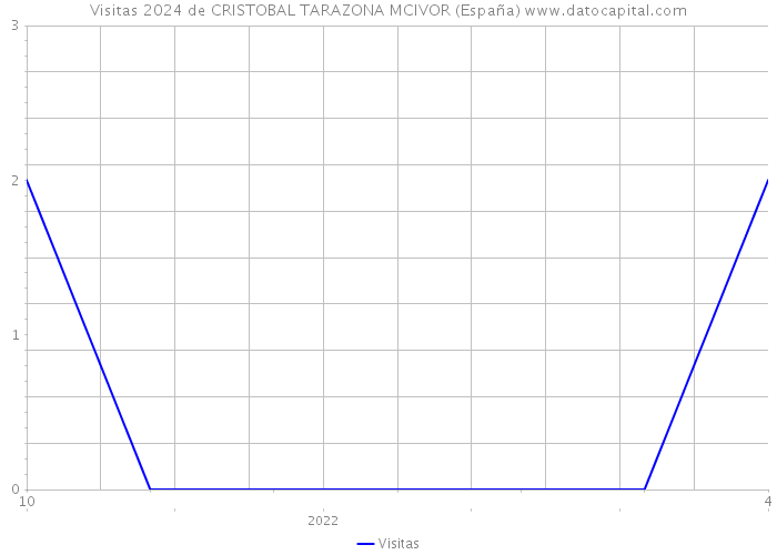 Visitas 2024 de CRISTOBAL TARAZONA MCIVOR (España) 