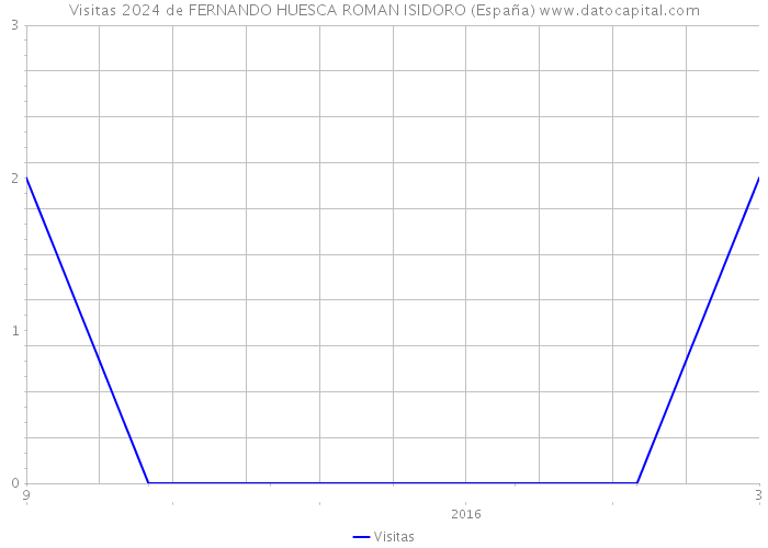 Visitas 2024 de FERNANDO HUESCA ROMAN ISIDORO (España) 