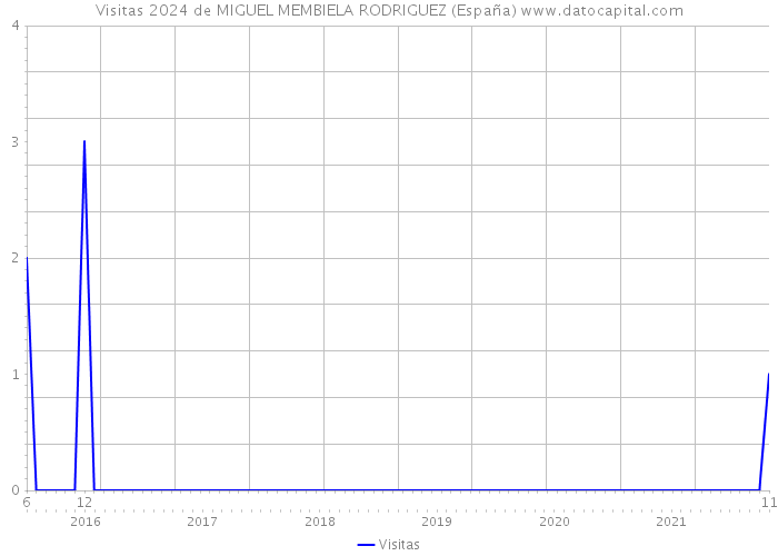 Visitas 2024 de MIGUEL MEMBIELA RODRIGUEZ (España) 