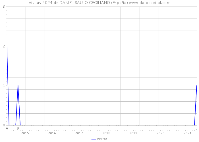 Visitas 2024 de DANIEL SAULO CECILIANO (España) 