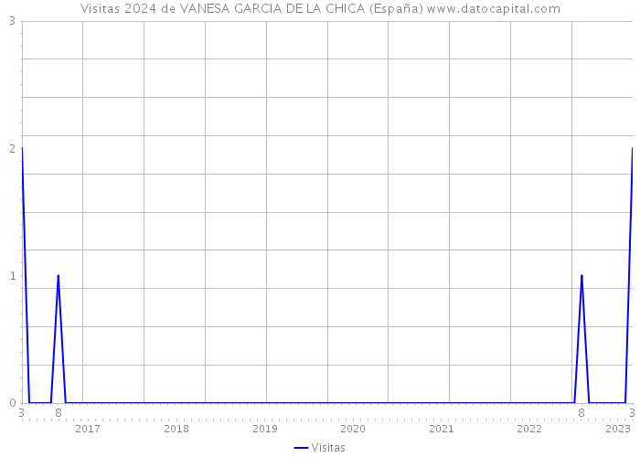 Visitas 2024 de VANESA GARCIA DE LA CHICA (España) 