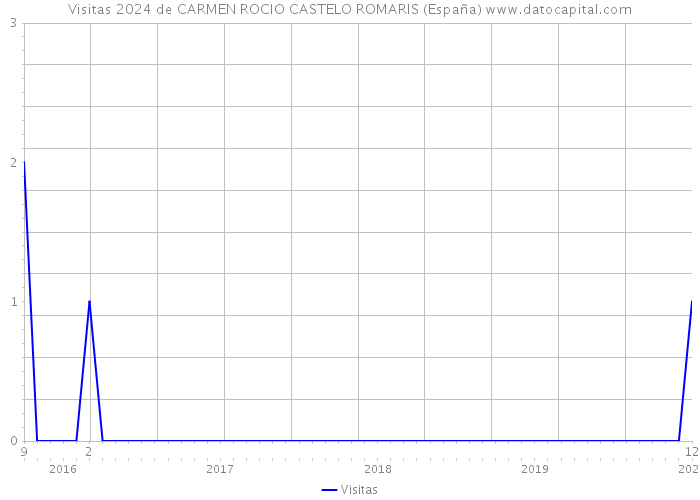 Visitas 2024 de CARMEN ROCIO CASTELO ROMARIS (España) 