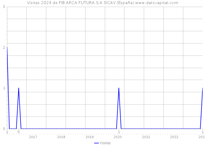 Visitas 2024 de FIB ARCA FUTURA S.A SICAV (España) 