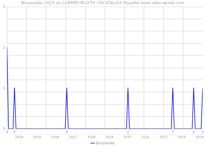 Búsquedas 2024 de CARMEN BIGATA VISCASILLAS (España) 