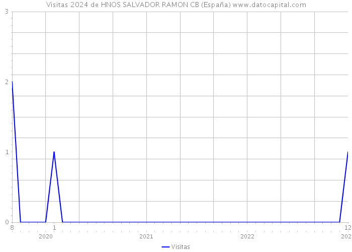 Visitas 2024 de HNOS SALVADOR RAMON CB (España) 