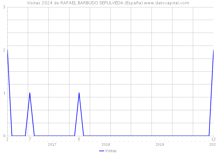 Visitas 2024 de RAFAEL BARBUDO SEPULVEDA (España) 