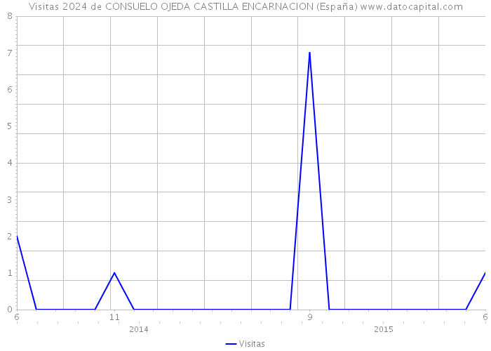 Visitas 2024 de CONSUELO OJEDA CASTILLA ENCARNACION (España) 
