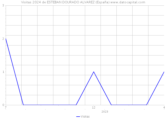 Visitas 2024 de ESTEBAN DOURADO ALVAREZ (España) 