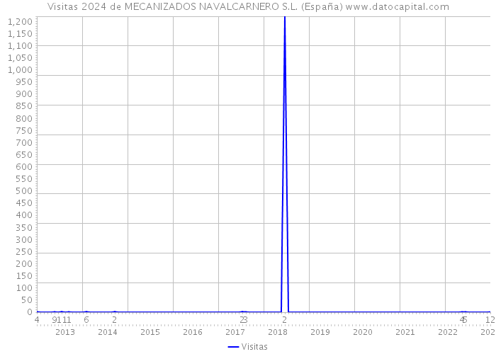 Visitas 2024 de MECANIZADOS NAVALCARNERO S.L. (España) 