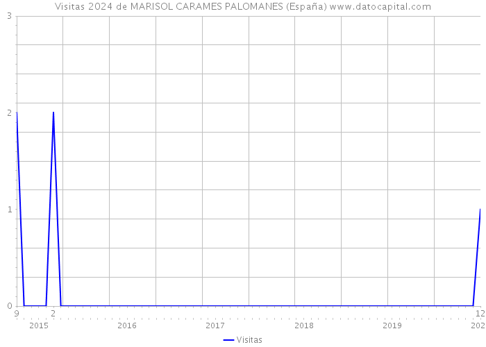 Visitas 2024 de MARISOL CARAMES PALOMANES (España) 