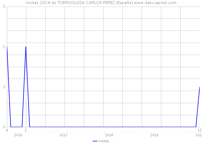 Visitas 2024 de TORROGLOSA CARLOS PEREZ (España) 