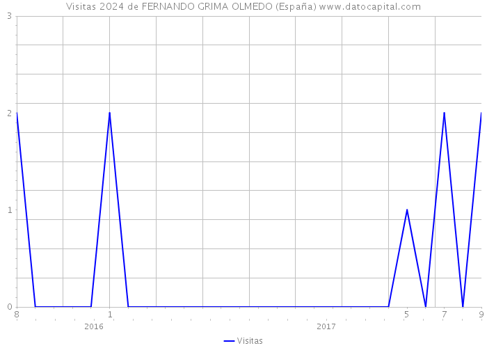 Visitas 2024 de FERNANDO GRIMA OLMEDO (España) 