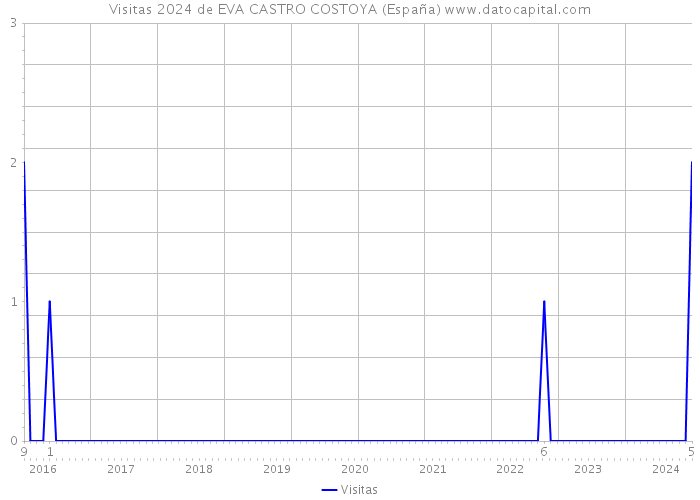 Visitas 2024 de EVA CASTRO COSTOYA (España) 