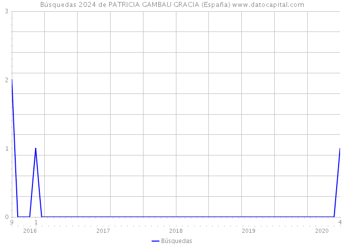 Búsquedas 2024 de PATRICIA GAMBAU GRACIA (España) 