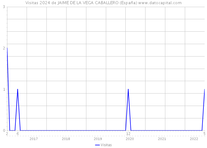 Visitas 2024 de JAIME DE LA VEGA CABALLERO (España) 