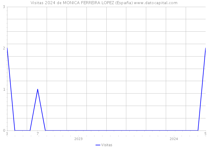 Visitas 2024 de MONICA FERREIRA LOPEZ (España) 