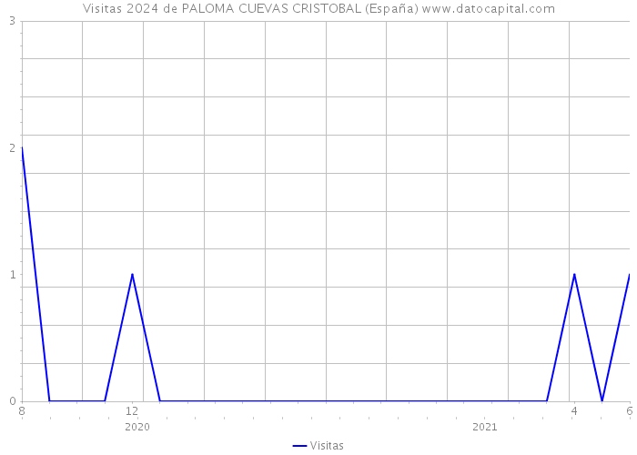 Visitas 2024 de PALOMA CUEVAS CRISTOBAL (España) 