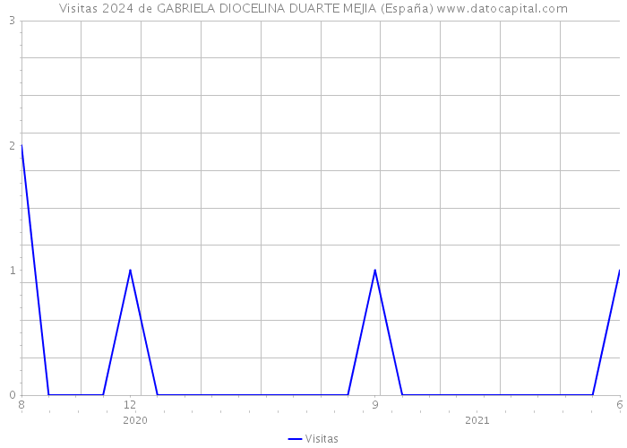 Visitas 2024 de GABRIELA DIOCELINA DUARTE MEJIA (España) 
