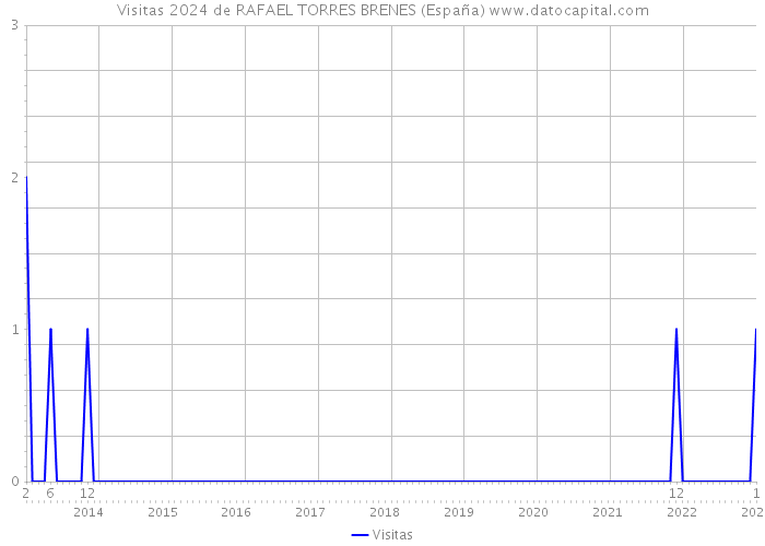 Visitas 2024 de RAFAEL TORRES BRENES (España) 