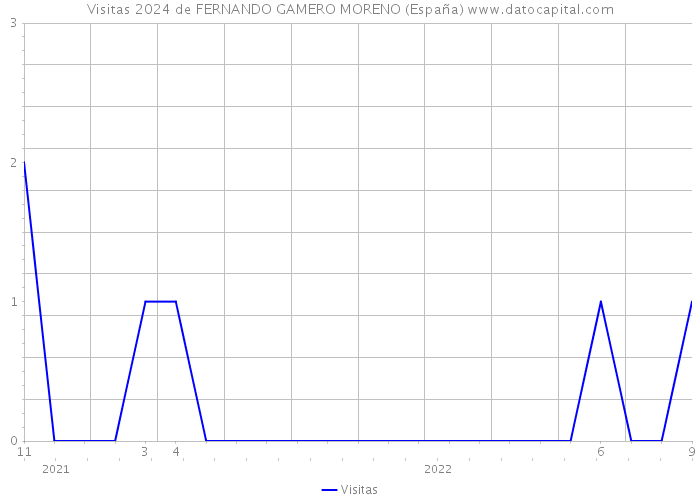 Visitas 2024 de FERNANDO GAMERO MORENO (España) 