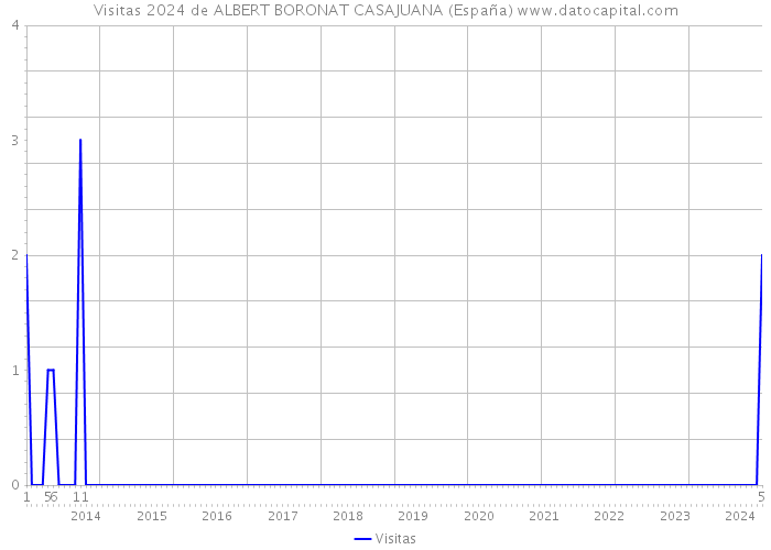 Visitas 2024 de ALBERT BORONAT CASAJUANA (España) 