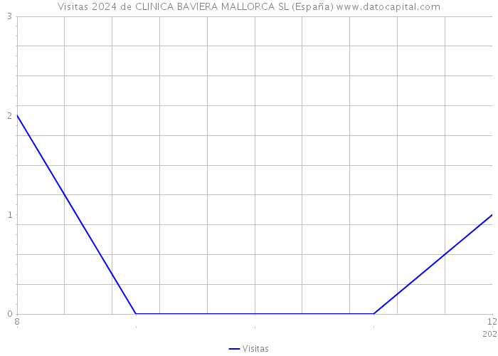 Visitas 2024 de CLINICA BAVIERA MALLORCA SL (España) 
