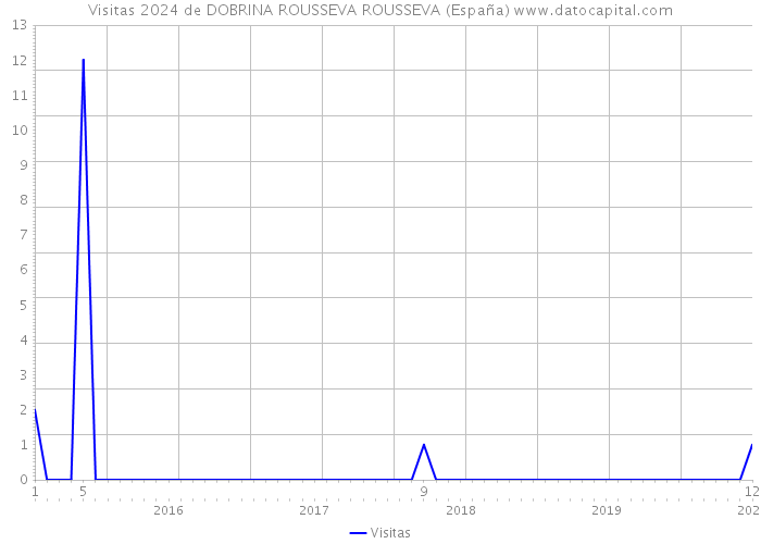 Visitas 2024 de DOBRINA ROUSSEVA ROUSSEVA (España) 