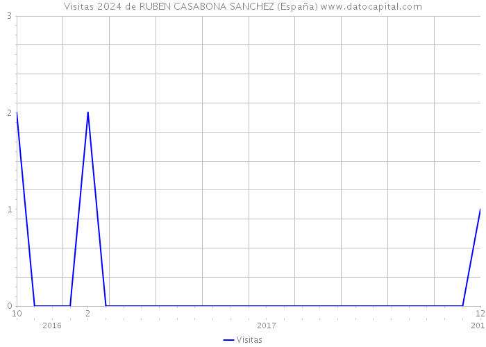 Visitas 2024 de RUBEN CASABONA SANCHEZ (España) 