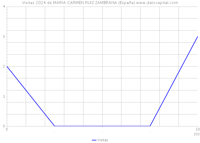 Visitas 2024 de MARIA CARMEN RUIZ ZAMBRANA (España) 