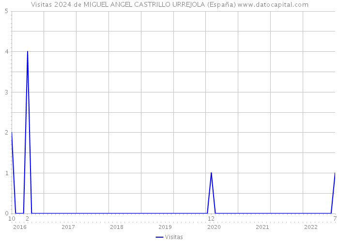 Visitas 2024 de MIGUEL ANGEL CASTRILLO URREJOLA (España) 