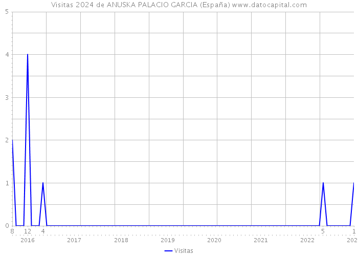 Visitas 2024 de ANUSKA PALACIO GARCIA (España) 