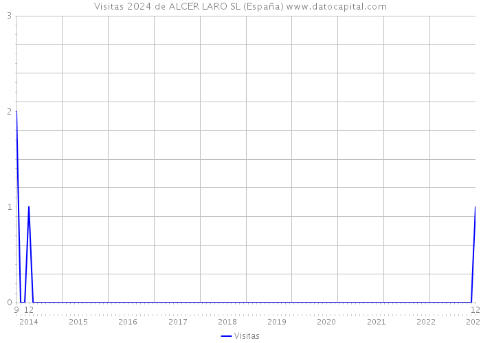 Visitas 2024 de ALCER LARO SL (España) 