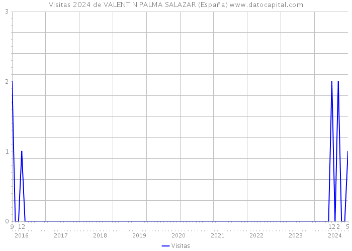 Visitas 2024 de VALENTIN PALMA SALAZAR (España) 
