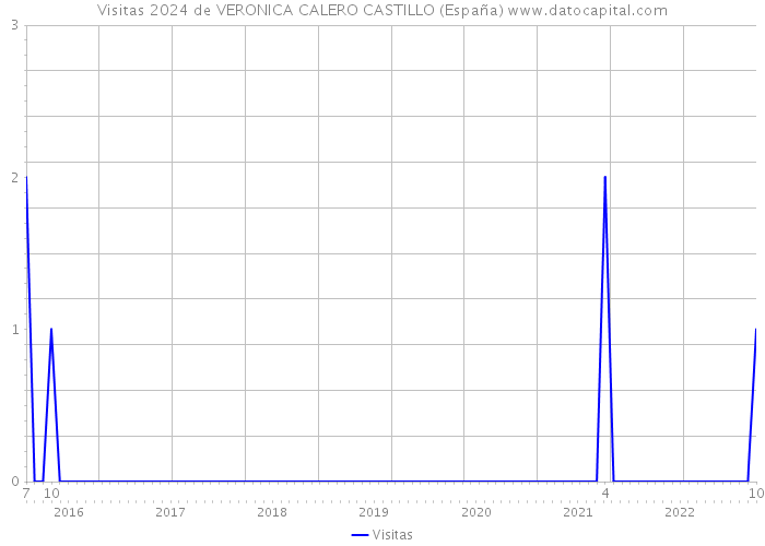 Visitas 2024 de VERONICA CALERO CASTILLO (España) 