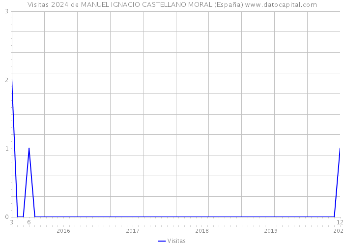 Visitas 2024 de MANUEL IGNACIO CASTELLANO MORAL (España) 