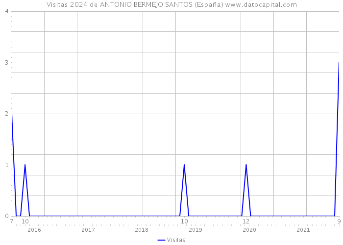Visitas 2024 de ANTONIO BERMEJO SANTOS (España) 