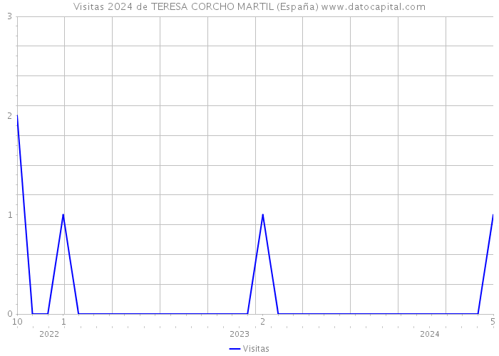 Visitas 2024 de TERESA CORCHO MARTIL (España) 