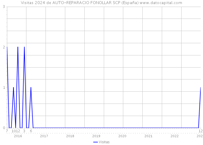 Visitas 2024 de AUTO-REPARACIO FONOLLAR SCP (España) 