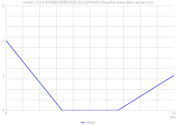 Visitas 2024 de MERCEDES RUIZ ALCANTARA (España) 