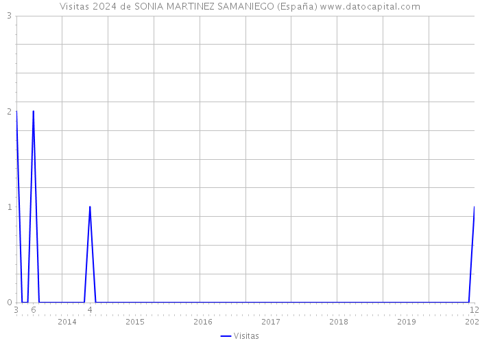 Visitas 2024 de SONIA MARTINEZ SAMANIEGO (España) 