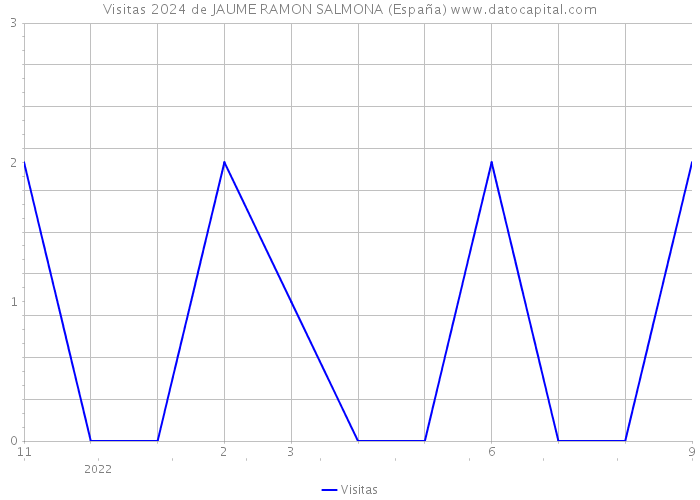 Visitas 2024 de JAUME RAMON SALMONA (España) 