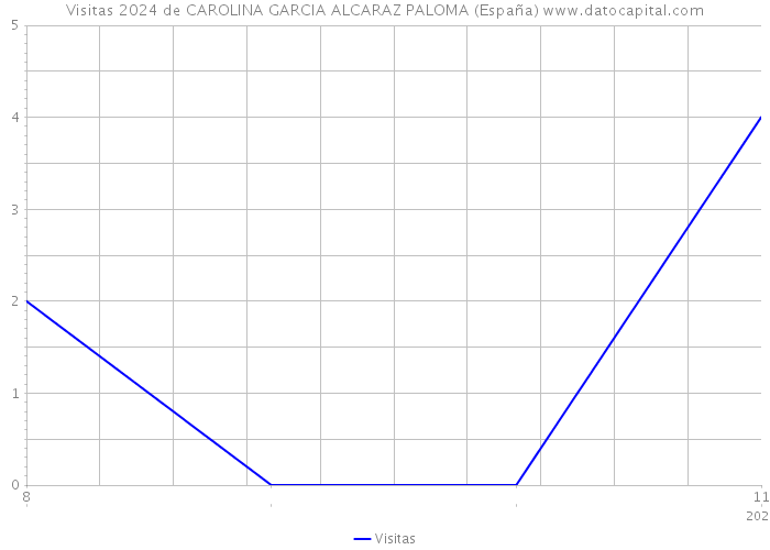Visitas 2024 de CAROLINA GARCIA ALCARAZ PALOMA (España) 