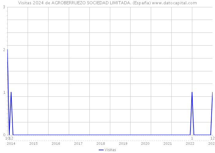 Visitas 2024 de AGROBERRUEZO SOCIEDAD LIMITADA. (España) 