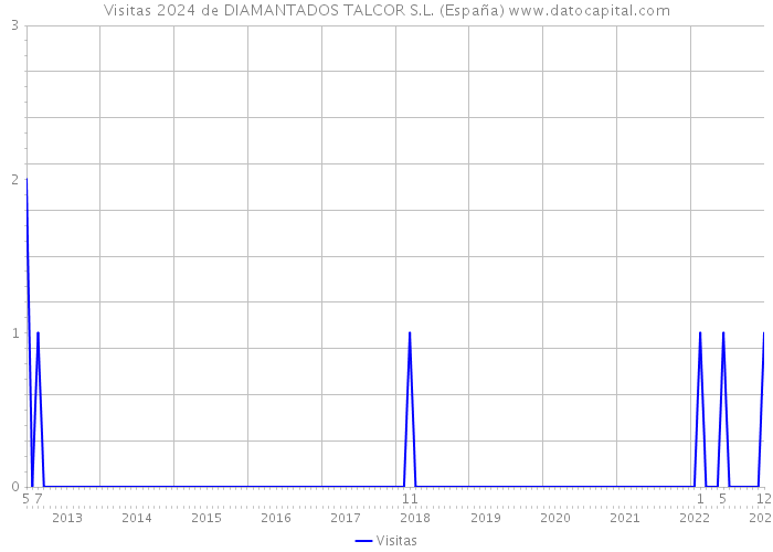 Visitas 2024 de DIAMANTADOS TALCOR S.L. (España) 