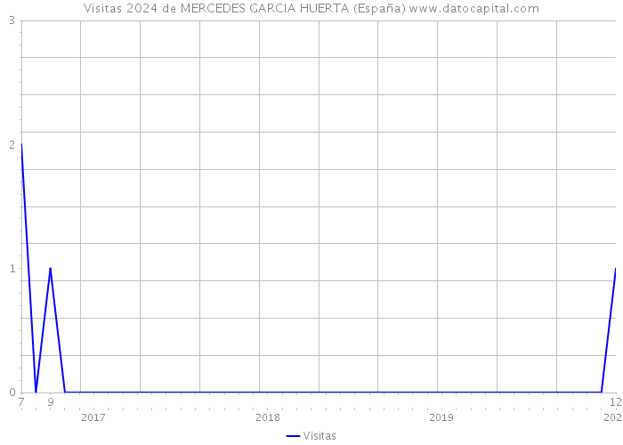 Visitas 2024 de MERCEDES GARCIA HUERTA (España) 