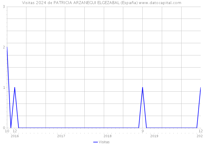 Visitas 2024 de PATRICIA ARZANEGUI ELGEZABAL (España) 