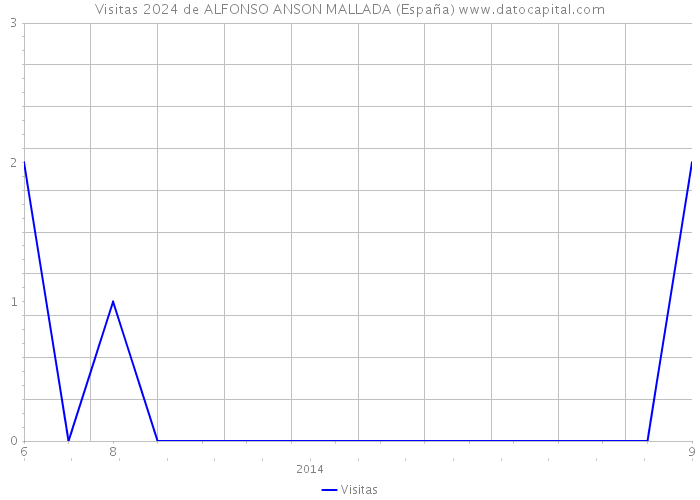 Visitas 2024 de ALFONSO ANSON MALLADA (España) 