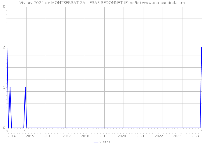 Visitas 2024 de MONTSERRAT SALLERAS REDONNET (España) 