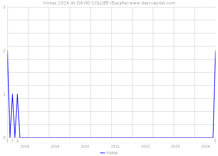 Visitas 2024 de DAVID COLLIER (España) 